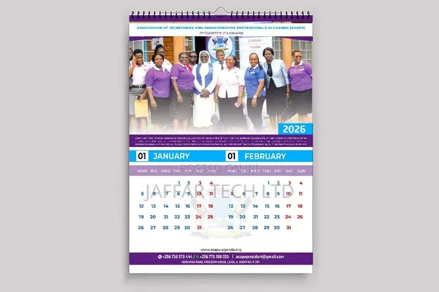 Custom Designed Calendars - Corporate Branding - 1