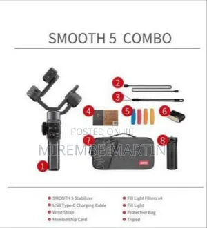 Zhiyun Smooth 5 Combo 3-Axis Phone Gimbal