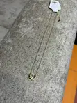 Golden Arc Stainless Steel Necklace for Ladies - 1