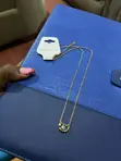Golden Arc Stainless Steel Necklace for Ladies - 5