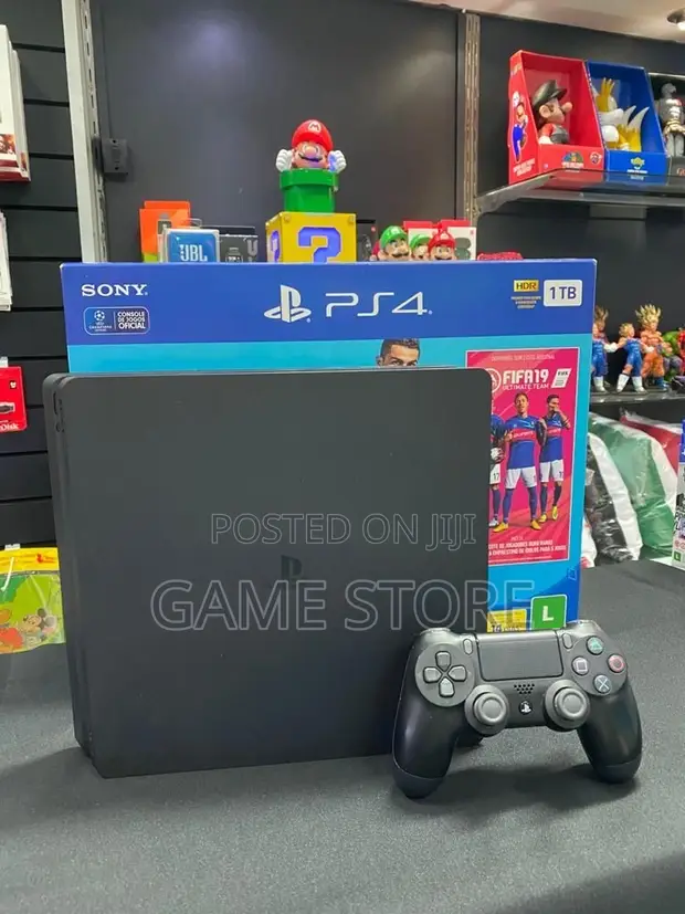 PS4 Slim Console - Classic Arcade Gaming - 1