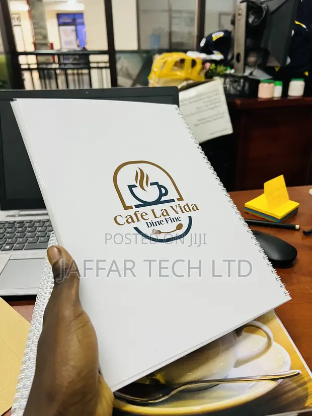 Professional Restaurant Menu Design & Printing - 1