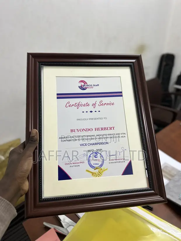 Custom Printed Certificates - 1