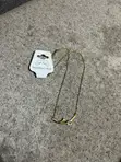 Elegant Leaf Vine Stainless Steel Necklace - Gold - 1
