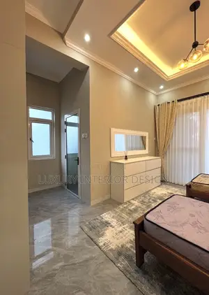 Modern Bedroom Gypsum Ceiling & Cornice Design