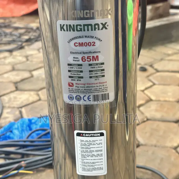 King Max CM002 Submersible Water Pump - 1