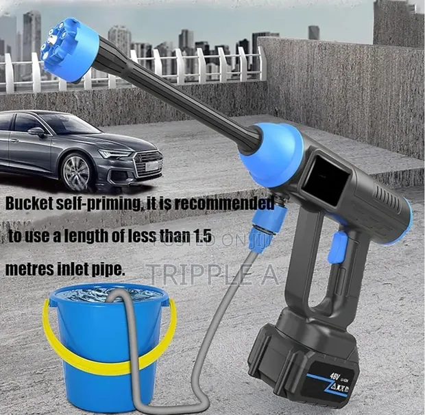 Cordless Pressure Washer - 6-in-1 Nozzle - 1