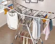 Stainless Steel Outdoor Clothes Dryer Rack - 5 Tiers - 2