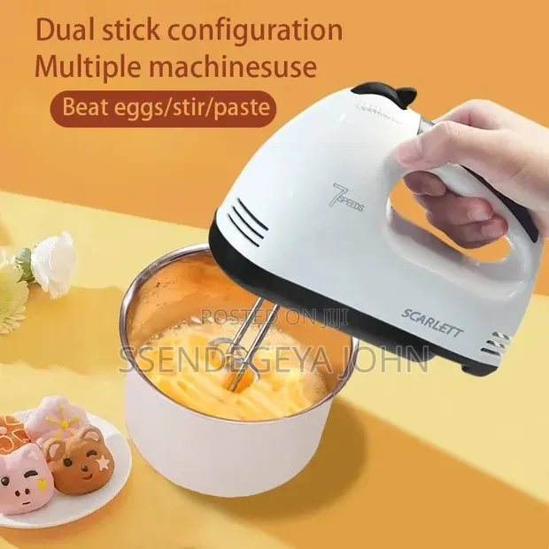 Sachi WE-133 Hand Mixer - 260W, 7 Speeds - 1