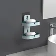 Wall Mounted Soap Holder & Shampoo Bar Dish - 1