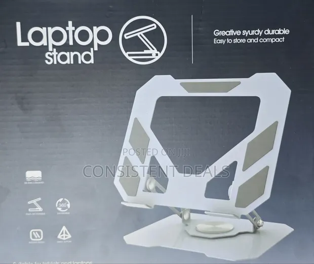 Adjustable Foldable 360° Laptop Stand - 1