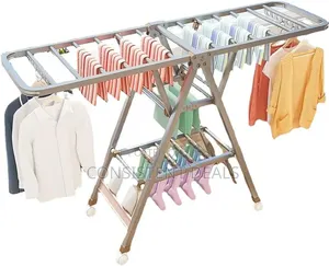 3-Level Foldable Clothes Drying Rack
