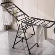 Foldable Clothes Drying Rack, 150cm 3-Tier Large - 2