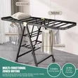 Foldable Clothes Drying Rack, 150cm 3-Tier Large - 4