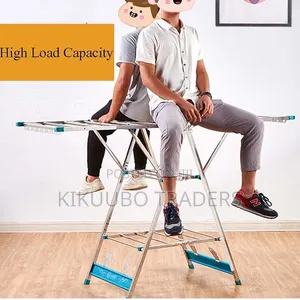 Heavy Duty Laundry Drying Rack with Casters