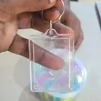 Customizable Plastic Clear Keyholders for Printing - 3