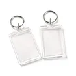 Customizable Plastic Clear Keyholders for Printing - 4