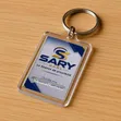 Customizable Plastic Clear Keyholders for Printing - 5