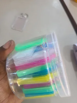 Customizable Colored Key Chain Tags & Key Holders