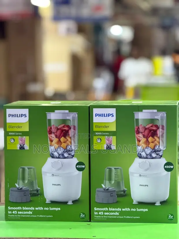 Brand New Philips 1.9L Electric Blender with Grinder (450W) - 1