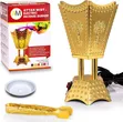 Metallic Electric Bakhoor Incense Burner with Palm Tree Design - 2