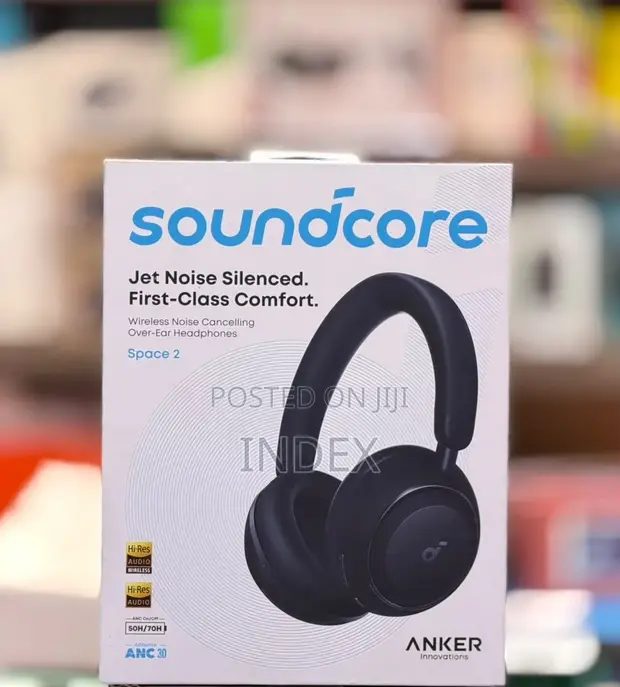 Anker Soundcore Space 2 Bluetooth Over-Ear Headphones - 1