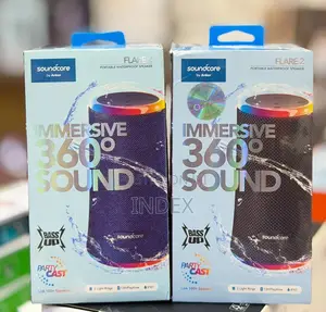 Anker Soundcore Flare 2 Bluetooth Speaker - IPX7 Waterproof