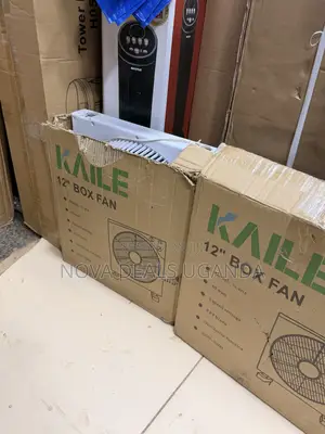 Kaile 12 Inch Box Fan with Timer, 40W