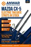 Mazda CX-5 2017 Electric Tailgate Struts - 2