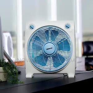 Geepas GF21113 12'' Box Fan - 3 Speed, 60 Min Timer
