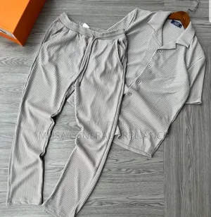 Men's Beige Linen Co-Ord Set