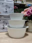 Danny Home 6-Piece Ceramic Casserole Set With Lids - 2