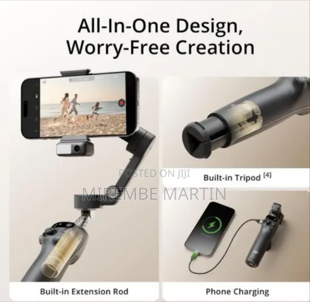 DJI Osmo Mobile 7P Gimbal Stabilizer for iPhone/Android - 1
