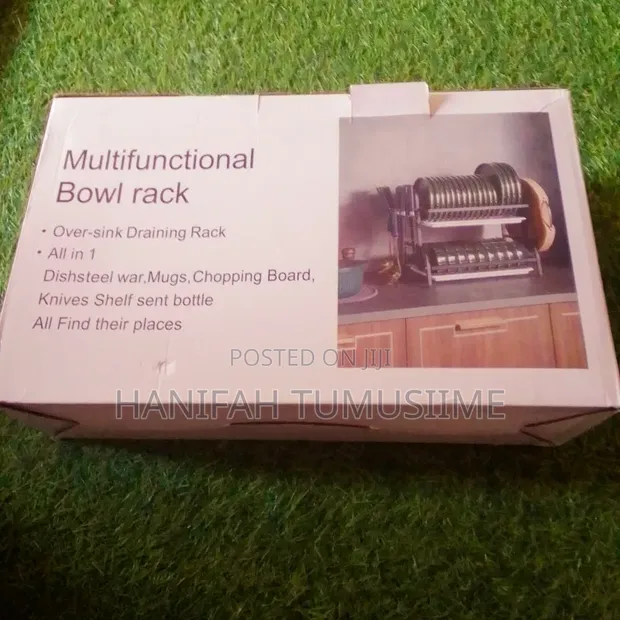 Multifunctional Over-Sink Bowl Rack - 1
