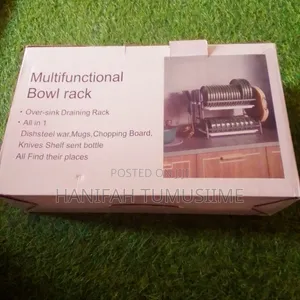 Multifunctional Over-Sink Bowl Rack