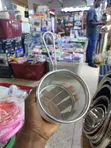 Round Stainless Steel Chips Server - 5