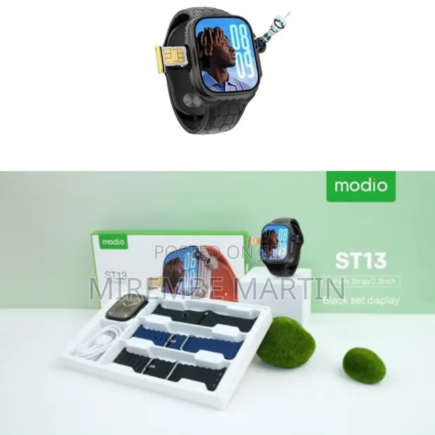 Modio ST13 Smart Watch 2.2" Full Screen, 4G SIM - 1