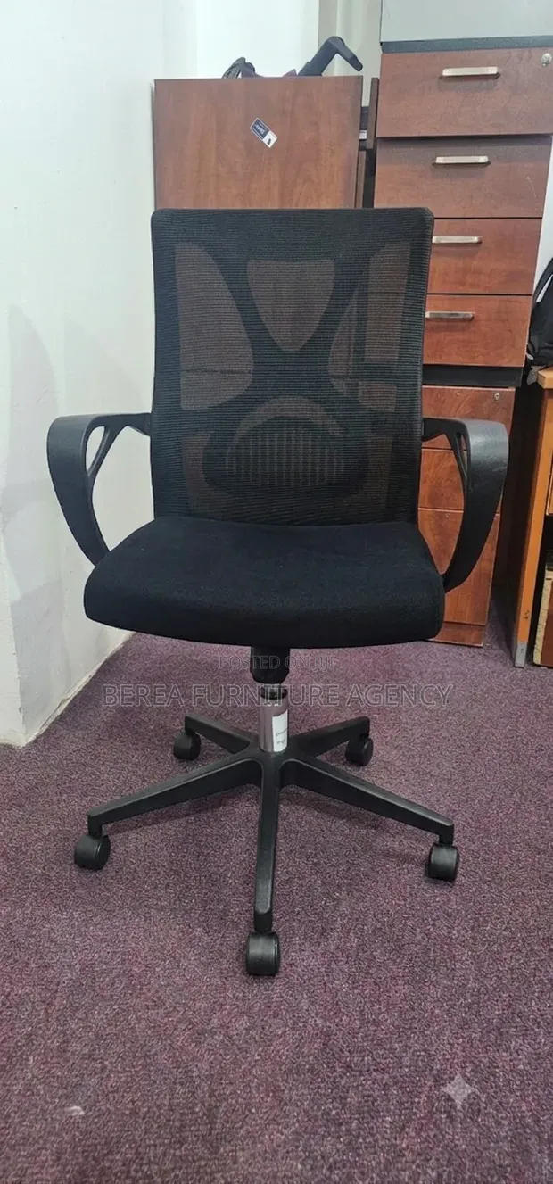 Medium Size Mid-Back Adjustable Mesh Office Chair - 1
