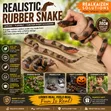 Realistic Rubber Rattlesnake Toy - 30cm - 1