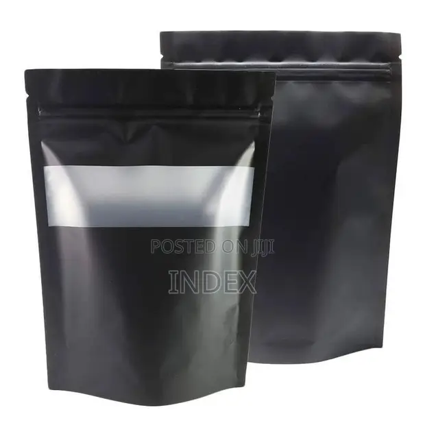 100 Large Ziplock Packaging Bags for Food - 1
