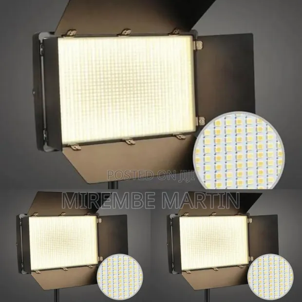 Professional Photo Video LED Pro Light Kit Varicolor 600-Bulb - 1