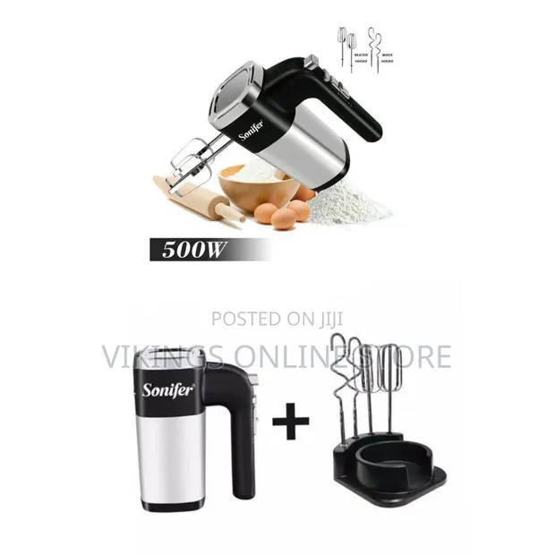 Sonifer 5-Speed Electric Hand Mixer/Blender - 1