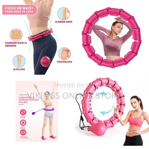 Smart Weighted Hula Hoop - 24 Detachable Knots