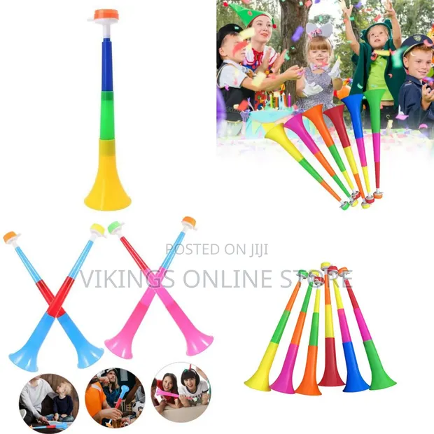 2pcs Kids Cheering Horns - Event & Game Noisemakers - 1