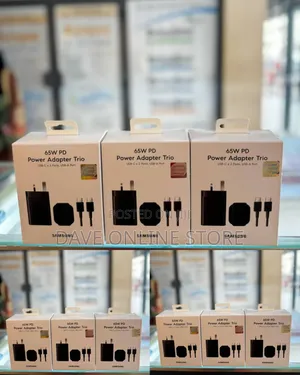 Samsung 65W PD Power Adapter Trio