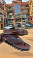Original Clarks Casual Leather Sandals - 1