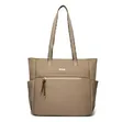 Large Oxford Cloth Tote Shoulder Bag - Women's - 2