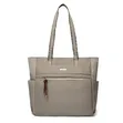 Large Oxford Cloth Tote Shoulder Bag - Women's - 4