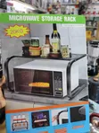 Thickened Board Microwave Storage Rack - Brand New - 2