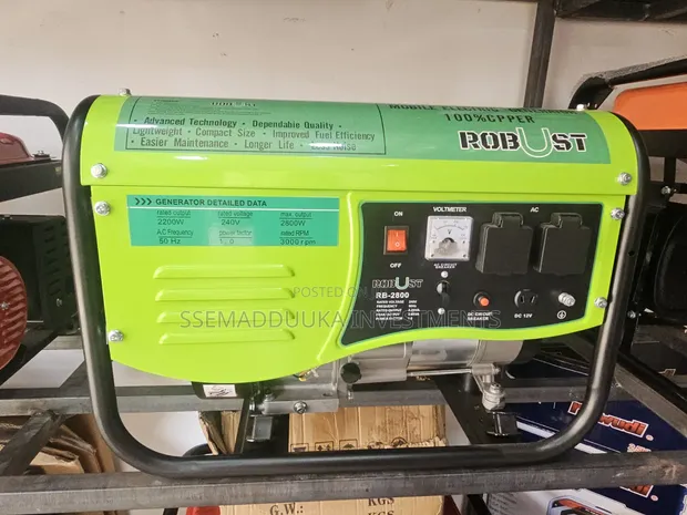 Robust RB-2800E Petrol Generator - 1